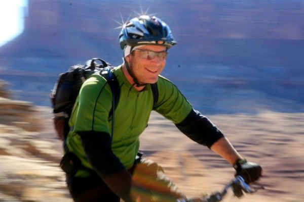 Cliff Smith on White Rim Trail Bike Ride